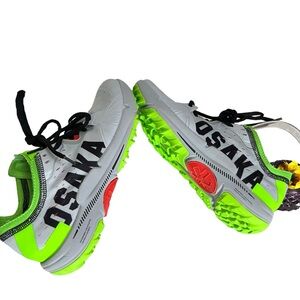 Osaka IDO Mkl Womens Running Shoes Lime Athletic Hokey Training sz 7